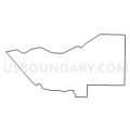 Census Tract 110.01, Jefferson County, Alabama (Light Gray Border)