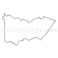 Census Tract 9606, DeKalb County, Alabama (Light Gray Border)
