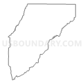 Census Tract 102, Coffee County, Alabama (Light Gray Border)