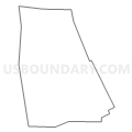 Census Tract 9648, Cullman County, Alabama (Light Gray Border)