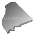 Census Tract 6, Juneau City and Borough, Alaska (Gray Gradient Fill with Shadow)