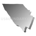 Census Tract 43.28, Pima County, Arizona (Gray Gradient Fill with Shadow)