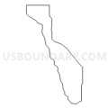 Census Tract 40.64, Pima County, Arizona (Light Gray Border)