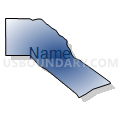 Census Tract 44.21, Pima County, Arizona (Radial Fill with Shadow)
