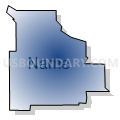 Census Tract 8, Pima County, Arizona (Radial Fill with Shadow)