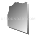 Census Tract 114.06, Yuma County, Arizona (Gray Gradient Fill with Shadow)