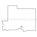 Census Tract 121, Yuma County, Arizona (Light Gray Border)