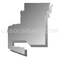 Census Tract 118, Yuma County, Arizona (Gray Gradient Fill with Shadow)