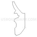 Census Tract 3, Coconino County, Arizona (Light Gray Border)