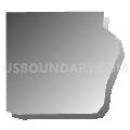 Census Tract 8109, Maricopa County, Arizona (Gray Gradient Fill with Shadow)
