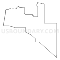 Census Tract 7233.04, Maricopa County, Arizona (Light Gray Border)