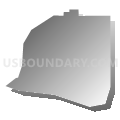 Census Tract 822.08, Maricopa County, Arizona (Gray Gradient Fill with Shadow)