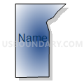 Census Tract 6142, Maricopa County, Arizona (Radial Fill with Shadow)