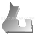 Census Tract 6109, Maricopa County, Arizona (Gray Gradient Fill with Shadow)
