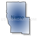Census Tract 506.06, Maricopa County, Arizona (Radial Fill with Shadow)