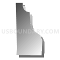Census Tract 9805, Maricopa County, Arizona (Gray Gradient Fill with Shadow)