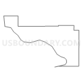 Census Tract 6102, Maricopa County, Arizona (Light Gray Border)