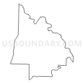 Census Tract 206, Lonoke County, Arkansas (Light Gray Border)