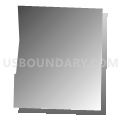 Census Tract 104.01, Washington County, Arkansas (Gray Gradient Fill with Shadow)
