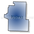 Census Tract 5.01, Sebastian County, Arkansas (Radial Fill with Shadow)