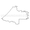 Census Tract 711, White County, Arkansas (Light Gray Border)