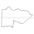 Census Tract 710, White County, Arkansas (Light Gray Border)