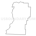 Census Tract 9604, Madison County, Arkansas (Light Gray Border)