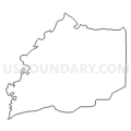 Census Tract 301.04, Faulkner County, Arkansas (Light Gray Border)