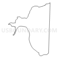 Census Tract 9502, Franklin County, Arkansas (Light Gray Border)