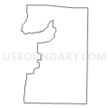Census Tract 4901, Drew County, Arkansas (Light Gray Border)