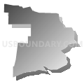 Census Tract 202.05, Benton County, Arkansas (Gray Gradient Fill with Shadow)