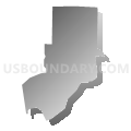 Census Tract 211.02, Benton County, Arkansas (Gray Gradient Fill with Shadow)