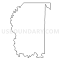 Census Tract 7902, Boone County, Arkansas (Light Gray Border)