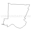 Census Tract 9520, Johnson County, Arkansas (Light Gray Border)