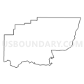 Census Tract 9531, Montgomery County, Arkansas (Light Gray Border)