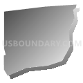 Census Tract 30.01, Santa Barbara County, California (Gray Gradient Fill with Shadow)