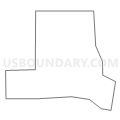 Census Tract 17.07, Orange County, California (Light Gray Border)