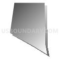 Census Tract 5120.26, Santa Clara County, California (Gray Gradient Fill with Shadow)
