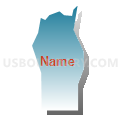 Census Tract 5029.01, Santa Clara County, California (Blue Gradient Fill with Shadow)