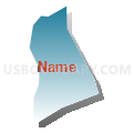 Census Tract 5029.02, Santa Clara County, California (Blue Gradient Fill with Shadow)