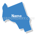 Census Tract 5125.09, Santa Clara County, California (Solid Fill with Shadow)