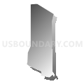 Census Tract 5120.45, Santa Clara County, California (Gray Gradient Fill with Shadow)