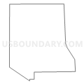 Census Tract 34, Kern County, California (Light Gray Border)