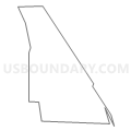 Census Tract 405, Yuba County, California (Light Gray Border)