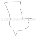 Census Tract 401, Yuba County, California (Light Gray Border)