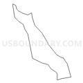 Census Tract 83.39, San Diego County, California (Light Gray Border)