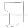 Census Tract 10.01, Stanislaus County, California (Light Gray Border)