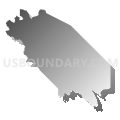 Census Tract 8.02, San Benito County, California (Gray Gradient Fill with Shadow)
