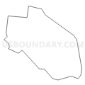 Census Tract 1121, Marin County, California (Light Gray Border)