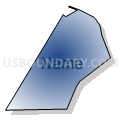 Census Tract 99.05, San Bernardino County, California (Radial Fill with Shadow)